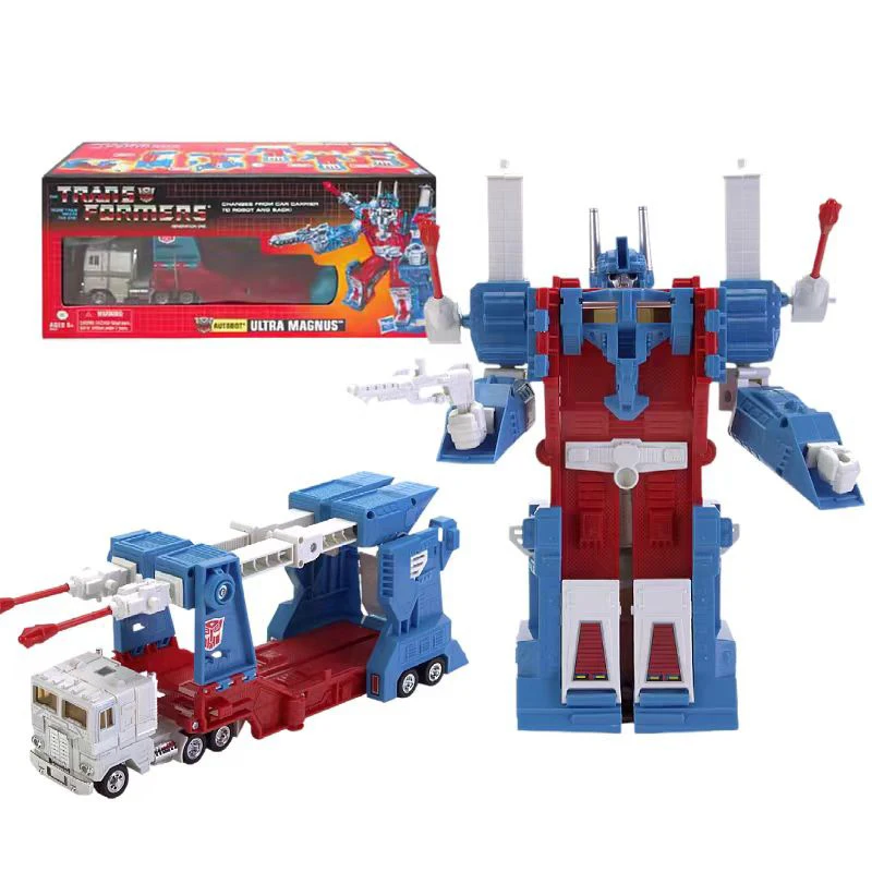 Hasbro Transformers Toy G1 Replica Optimus Prime Sonic Recorder Hercules 3C Actionfigur Modell Geschenk Spielzeugsammlung für Kinder