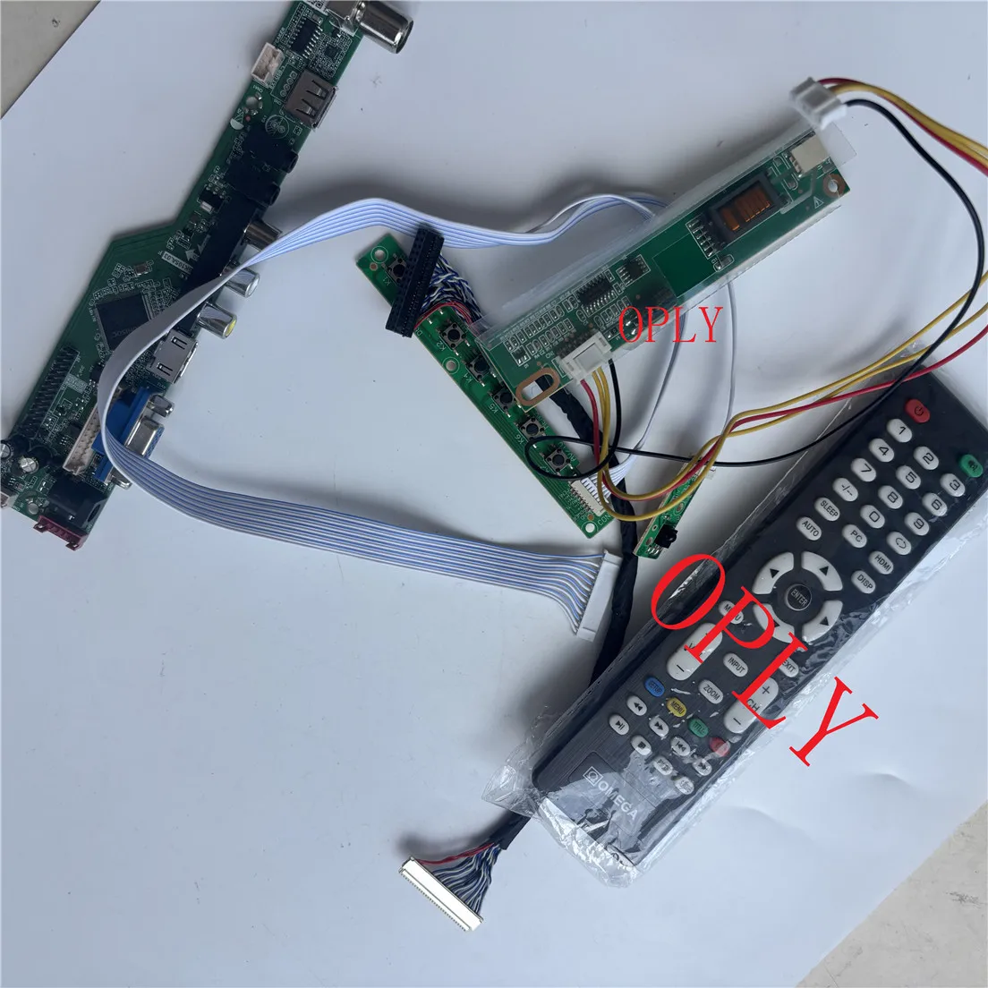 Controller driver board TV USB RF LCD panel AV screen kit for LTD121EXEN LTN121W1 12.1" 1280X800 VGA HDMI-compatible monitor DIY