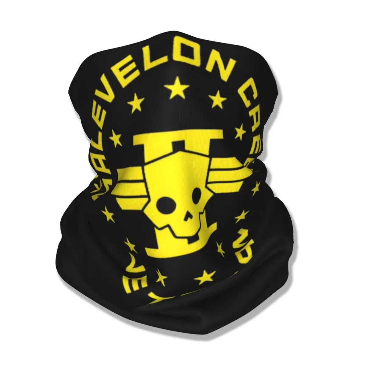 Helldivers 2 Malevelon Veteran Bandana Neck Gaiter Printed Video Game Skull Elite Mask Scarf Headwear Cycling Unisex Adult