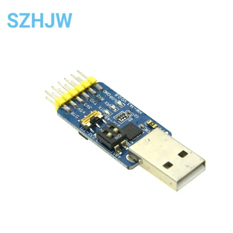 CP2102 USB-UART 6-in-1 Multifunctional(USB-TTL/RS485/232,TTL-RS232/485,232 to 485) Serial Adapter for Arduino