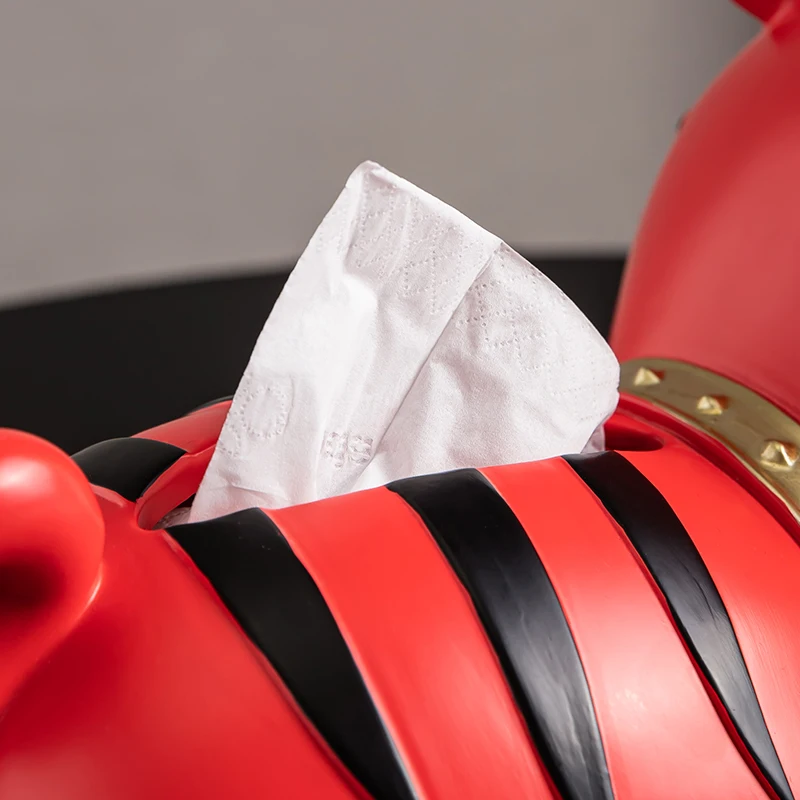 ZZXL High-End Paper Extraction Living Room Creative Coffee Table Remote Control Storage Dining Table Paper Extraction