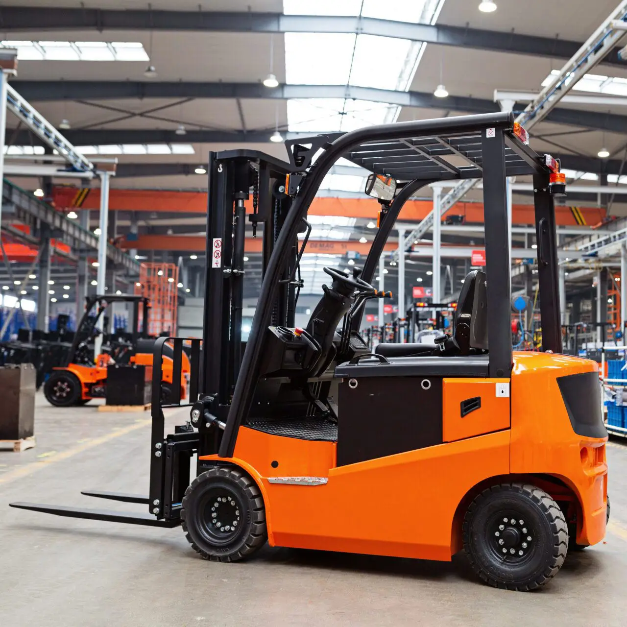 Electric Forklift Truck 3-4 Ton Heavy Duty 6m 9m High Lifting with Camera for Cold Room Industrial Warehouse Material Handling