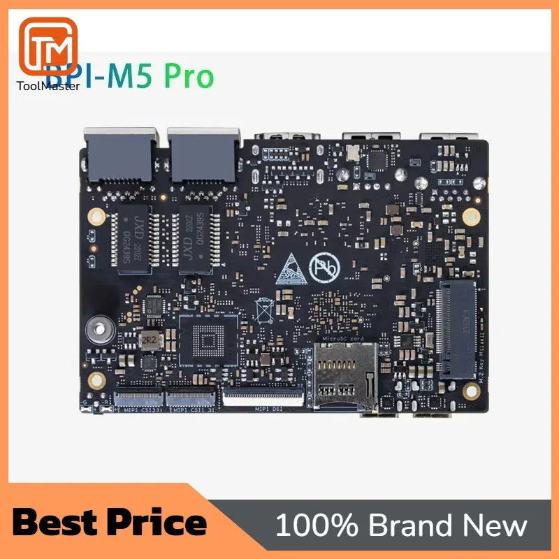【Hot Sale】BPI-M5 Pro Amlogic S905X3 Banana Pi Linux Single Board Computer Edge Computing NAS Development Board Multi-Function Ga