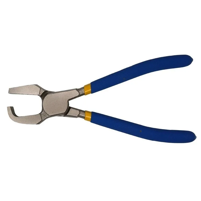 For Glass Edging Pliers, Flat & Curved Jaw Glass Pliers, Tile Mosaic Breaking Tool with Teeth