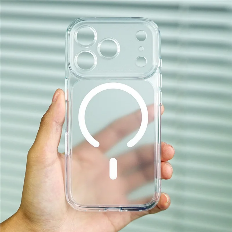 

Detachable Camera Lens Frame Magsafe Case For iPhone 17Pro 17 17Pro Max Active Camera Button Matte Shockproof Hard Back Cover