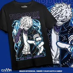 Dabi T-Shirt Toya Todoroki Girl Anime Manga Boku No Hero Shirt All Size