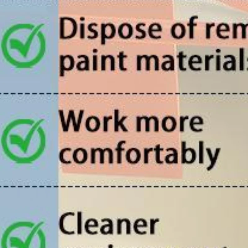 1Pcs Multi-Size Universal Paint Can Brush Cleaner Clip-On Scraper Anti-Drip To Keeps Opening Clean