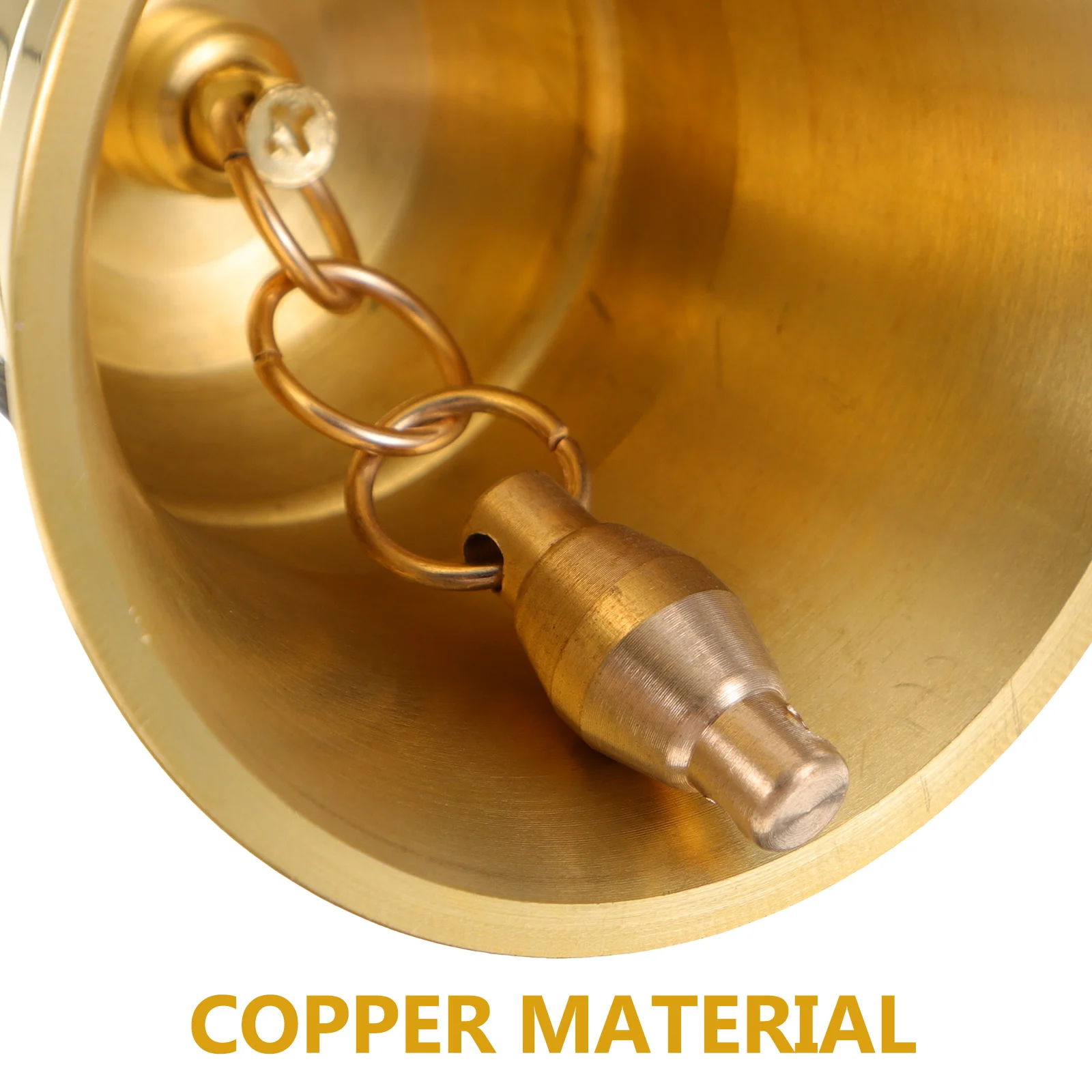 

Copper Bell Pendant Wind Hanging Decoration Diy Bells Vintage Door Crafts Decorative Doorbell Pet Jingle Hanger