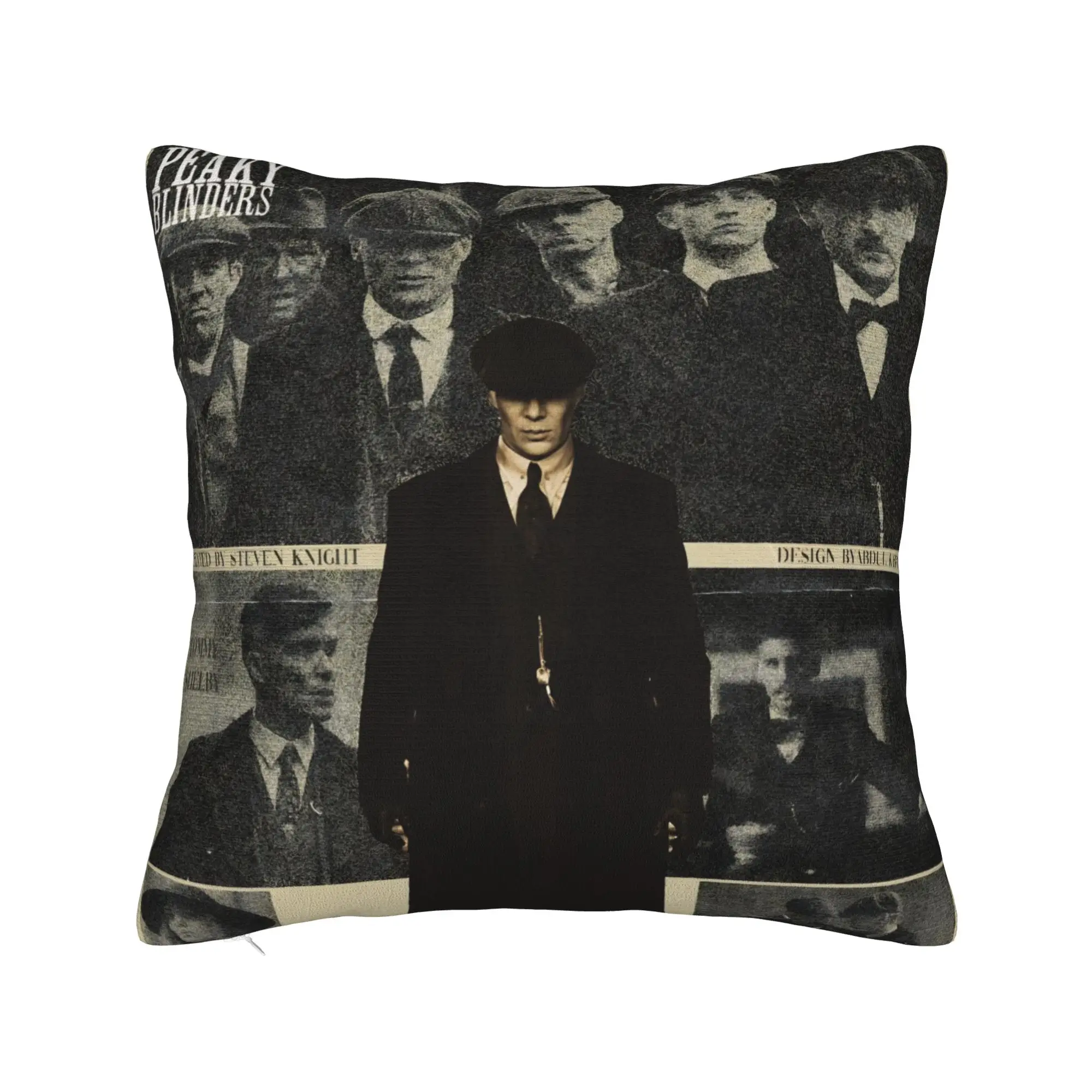 Tommy Shelby Peakys Blinders Pillow Covers Merch Soft Cushion Cover Decorations  Pillow Case Cover Home Multi-Size