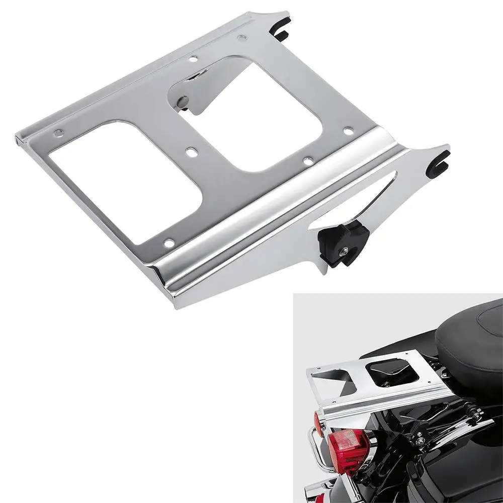 Detachable Tour Pack Luggage Rack Mount For Harley Touring Electra Street Road Glide 2009-2013 Motorcycle