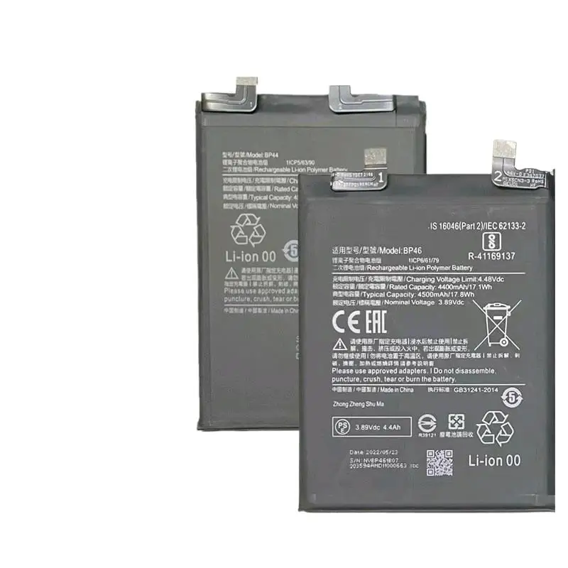 Para BP49/47/BP46/43/BP42/BP40 Redmi K20Pro 12 Xiaomi11