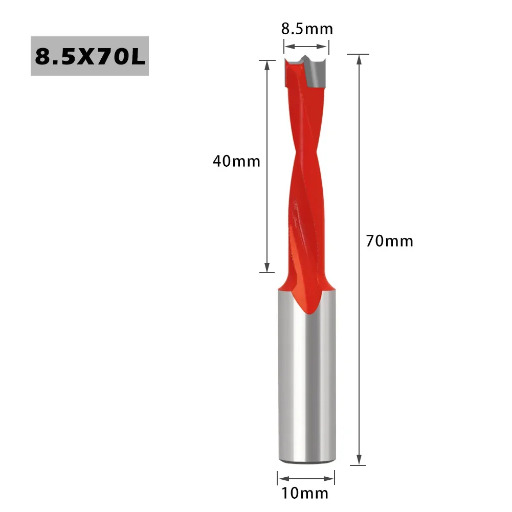 Imagem -06 - Broca para Madeira Abridor de Furos Router Bit Carbide Row Drill Head Comprimento Total 315 mm 70 mm