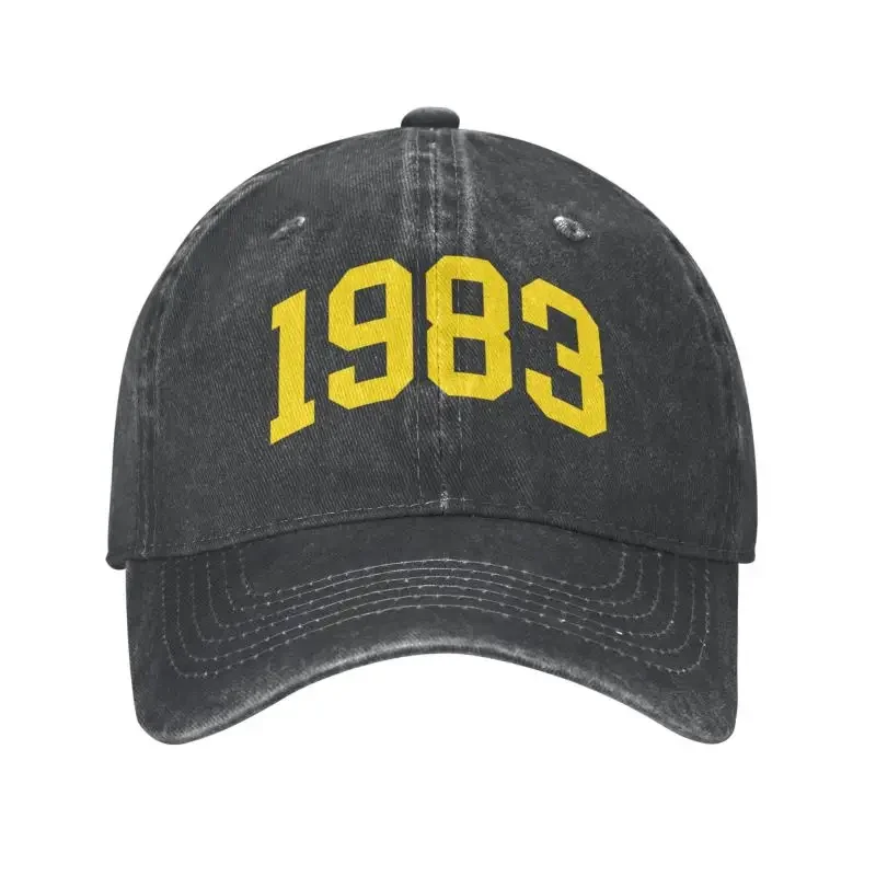 

Classic Unisex Cotton Born In 1983 Birthday Baseball Cap Adult Adjustable Dad Hat Women Men Sun Protection