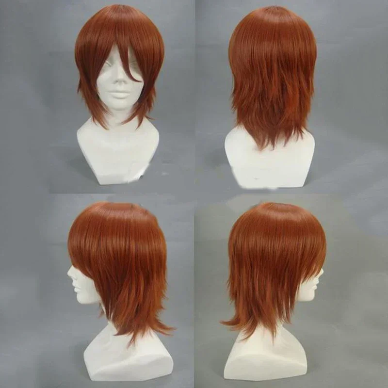 HAIRJOY Capelli sintetici Pandora Hearts Xerxes Break Parrucca cosplay viola chiaro E