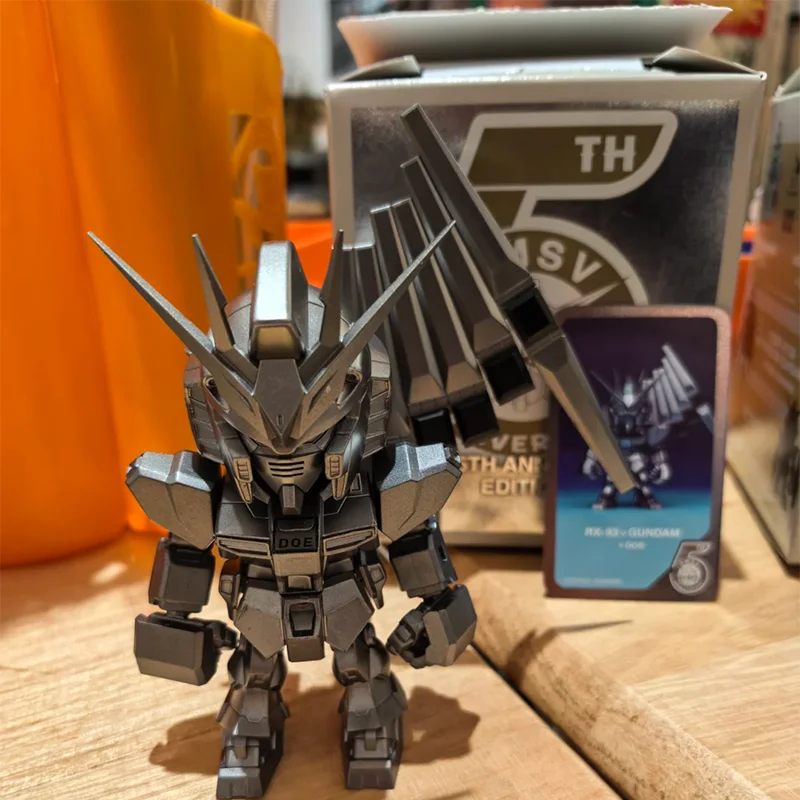 

Qmsv Mini Yuanzu Feiyi 5-летие Памятная серия Слепая коробка Модель автомобиля Коллекция Подарок класса Bandai Официальный Аутентичный