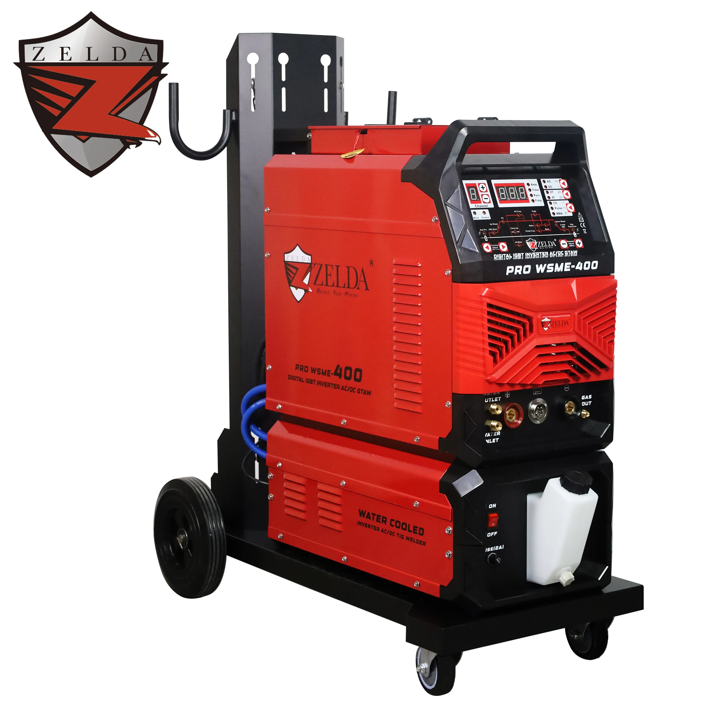Tig Welder Machine - PRO WSME 400 IGBT AC/DC Pulse