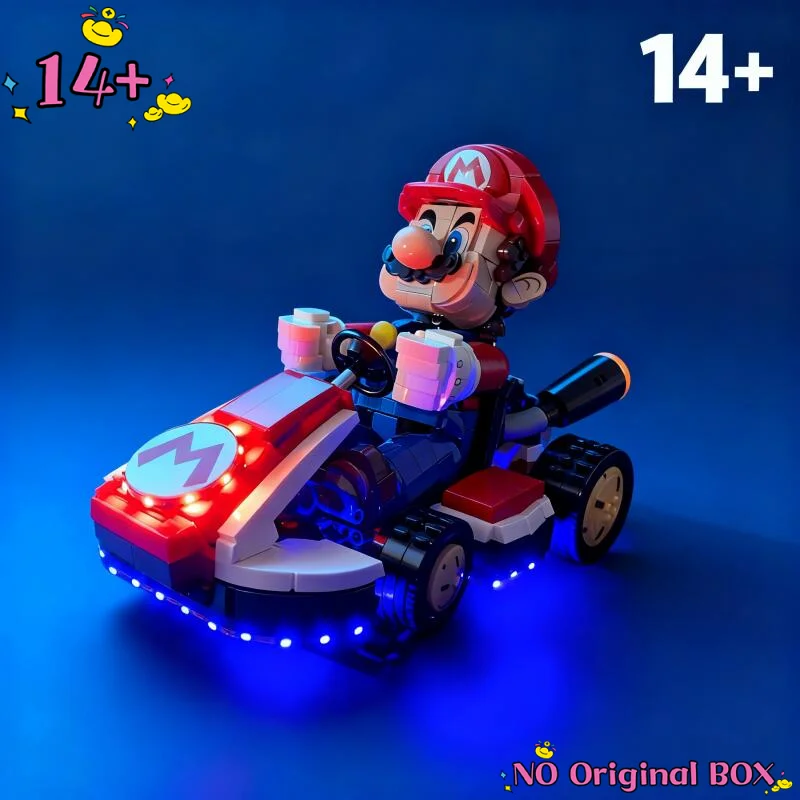 

Набор светодиодных ламп 2026 для конструктора 72037 Mario & Standard Kart, декоративная лампа с дистанционным управлением (строительные блоки Lego не входят в комплект)