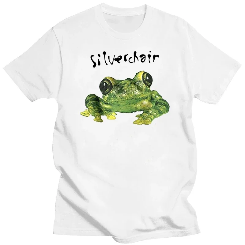 Винтажная Футболка SILVERCHAIR FROGSTOMP Tour 1996, Мужская Дизайнерская одежда с принтом в стиле гранж-рок 90-х, новая мужская одежда для манги