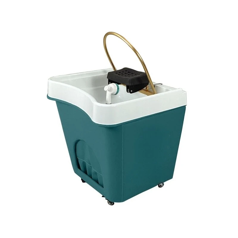Mobile Water Circulation Head Fumigation Spa Machine Shampoo Basin Salon Scalp Ear Cleaning Hair Care Treatment Equipment