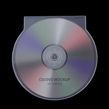 40 adet CD durumda DVD kılıfları Clam Shell saklama kutusu plastik şeffaf temizle Jewel seyahat