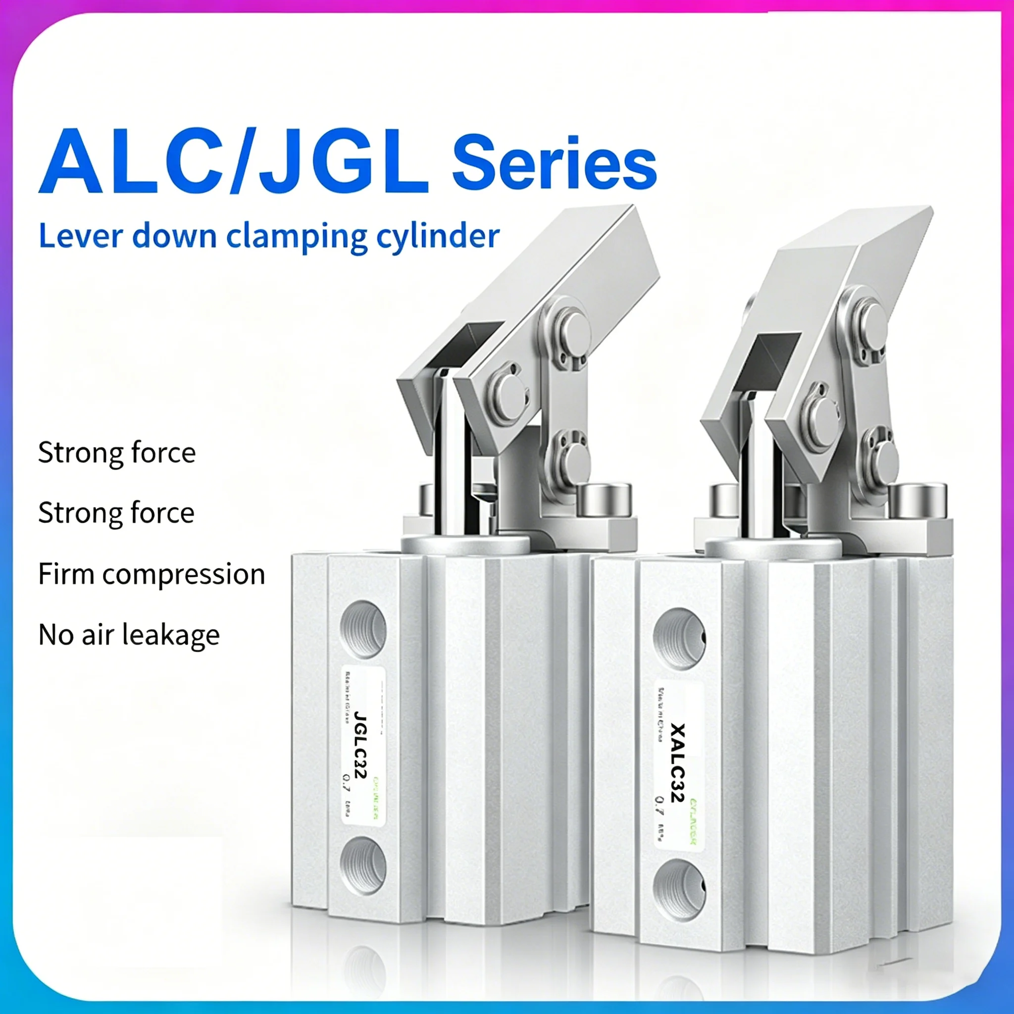 ALC Lever Cylinder 25/32/40/50/63 Pneumatic Clamping Rocker Arm Pressing Air Clamp Cylinder Mechanical JGL
