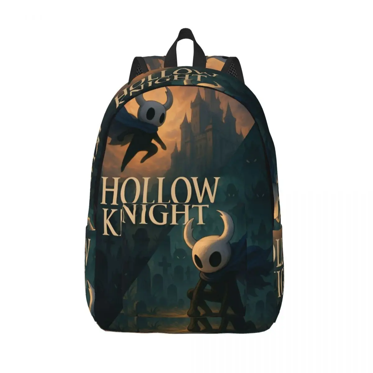 

Рюкзак Hollow Knight с забавными играми для мужчин и женщин, модный студенческий деловой рюкзак, сумка через плечо для колледжа, спортивная