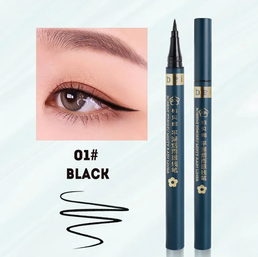 Waterproof Lasting Eyeliners Pencil Black Brown Quickily Drying Eyes Cosmetics Matte Liquid Eyeliners White Sweatproof  Make Up