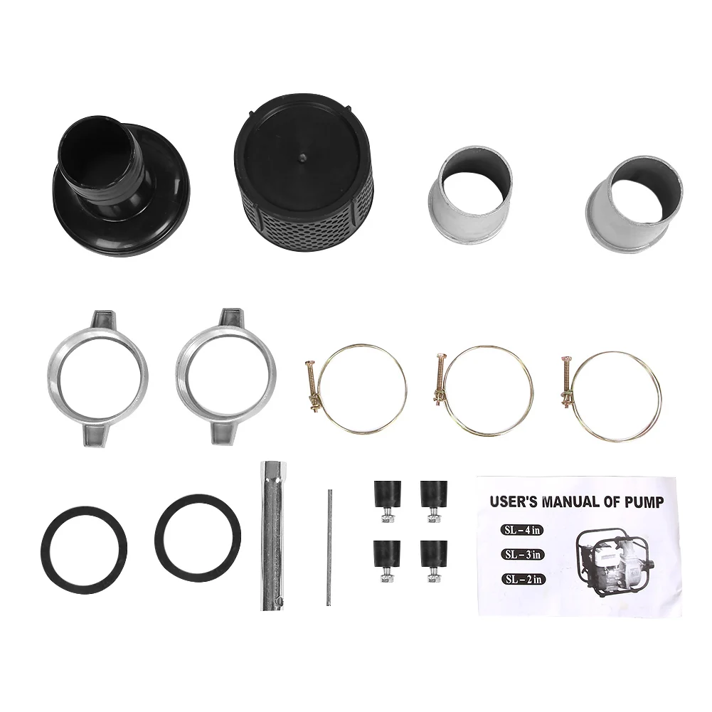 Pompa di trasferimento dell'acqua benzina da 3 pollici 6.5HP 7m Pompa per la pulizia della piscina per l'irrigazione del giardino