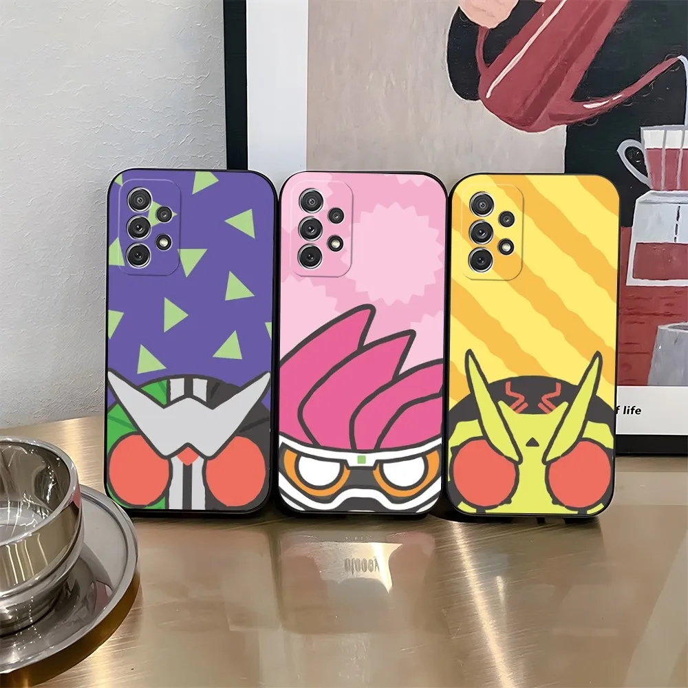 Kamen Rider Phone Case For Samsung A05 A53 A51 A14 A34 A52 A50 A33 A13 A22 A31 A54 A03S A21 A81 A24 Silicone Back Cover