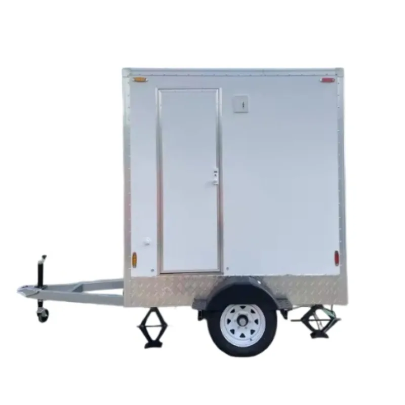Outdoor Portable Restroom,Mobile Toilet Mobile Washroom Restroom Trailer