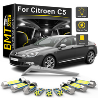 BMTxms LED Interior Light Bulb Kit For Citroen C5 I C5 II 2000-2012 2013 2014 2015 2016 2017 Canbus Vehicle Lamp Car Accessories