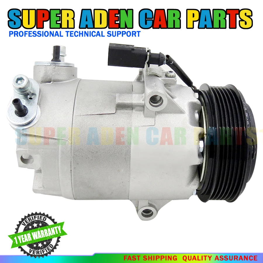 

Компрессор кондиционера для Volkswagen Fox, Polo, Crossfox, SpaceFox 6pk 5Z0820803 A1140024 CS10061 011515104717