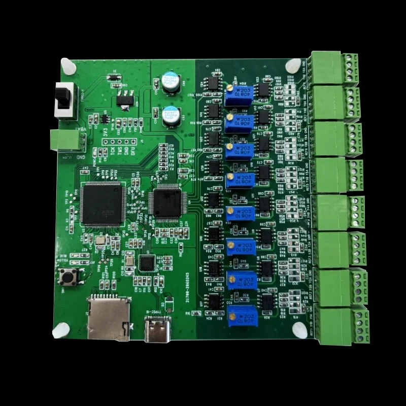 8-channel strain gauge data acquisition module transmitter