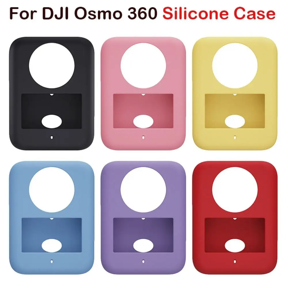 Silicone Protective Case Shockproof Full Coverage Body Protector Cover Anti-scratch Soft Sleeve for DJI Osmo 360