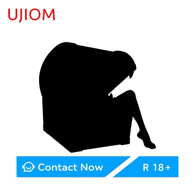 UJIOM Frieren Treasure Chest Wall Sticker Hey-tai Scratch Proof Otaku Decorating Decal Wardrobe Decoration Lewd Wall Art