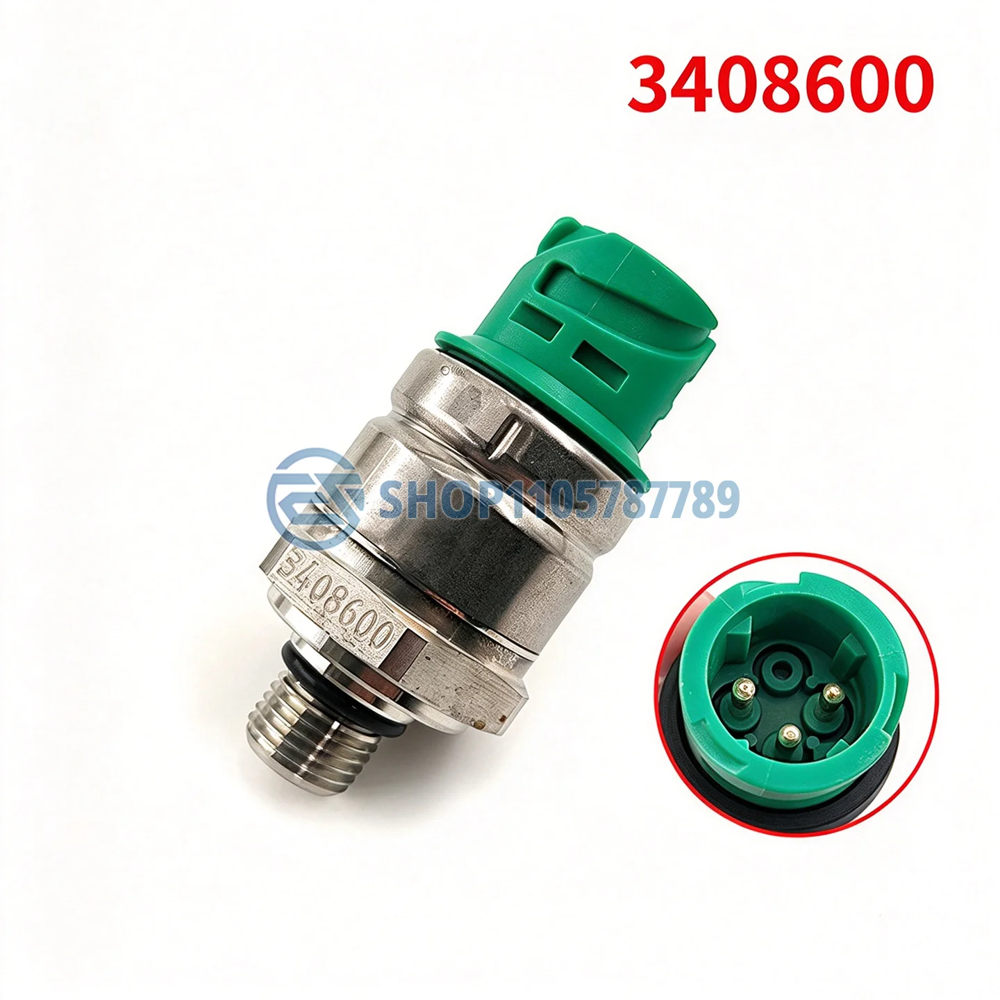 2872254 3408556 3408600 Pressure Sensor for Cummins QSK19 QSK78 QSK60 Engine Sensor Components Wheel Loader Excavator Sensor