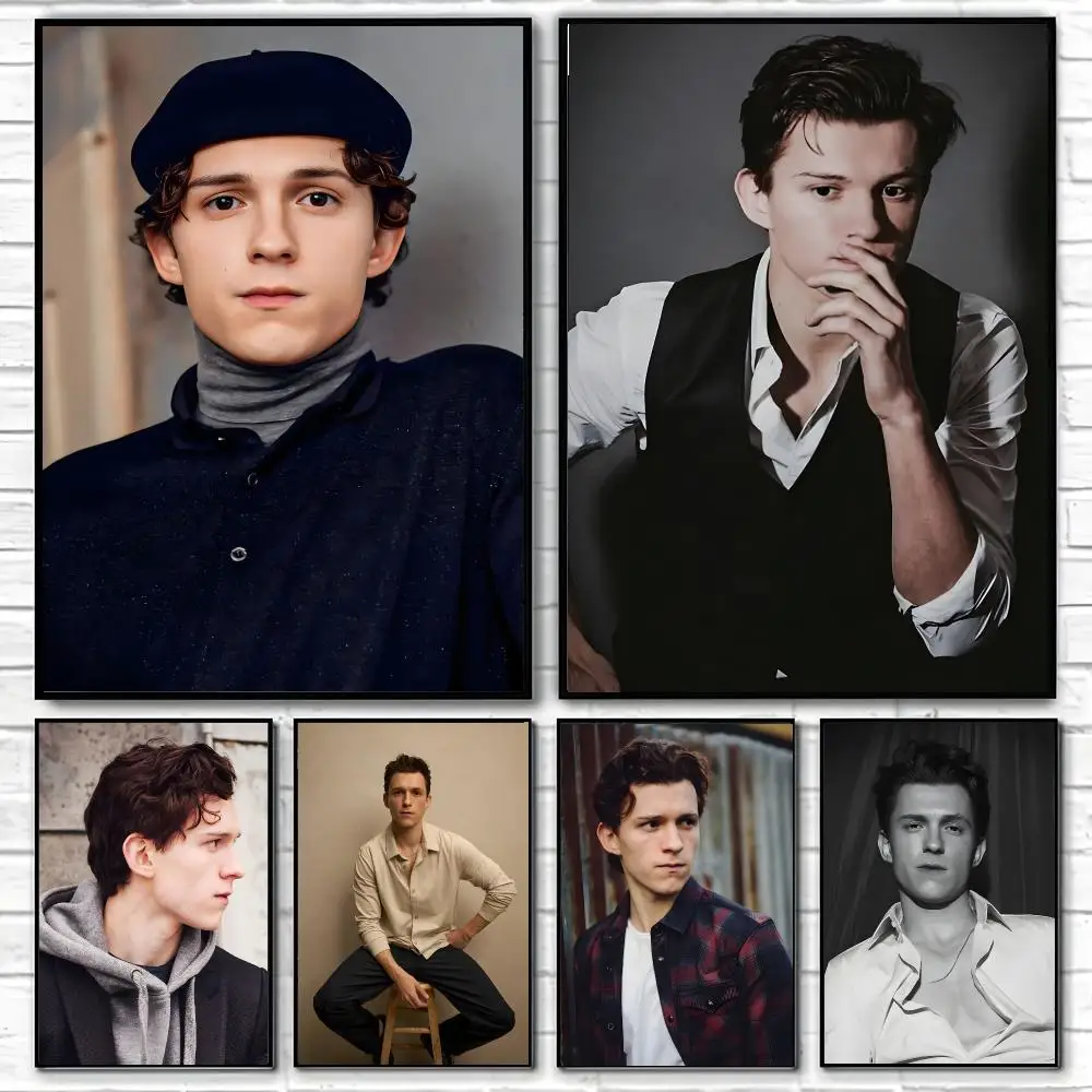 Actor Tom Holland Poster Poster High Quality Wall Art for Home Office Bedroom Living Room Perfect