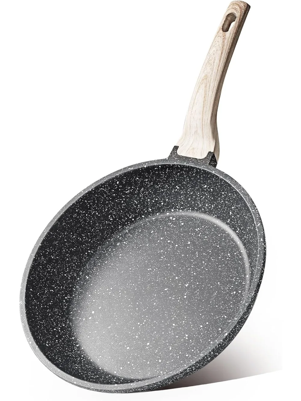 

8-Inch Granite Nonstick Fry Pan, PFOA-Free & Induction Compatible, Classic Granite