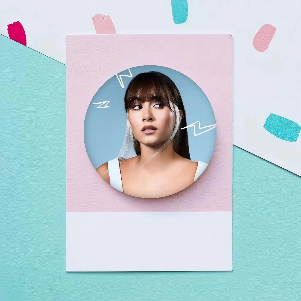 Aitana المغني أنيمي زر دبوس بروش اليدوية للملابس الكرتون شارة ظهره الديكور مجوهرات اكسسوارات #4