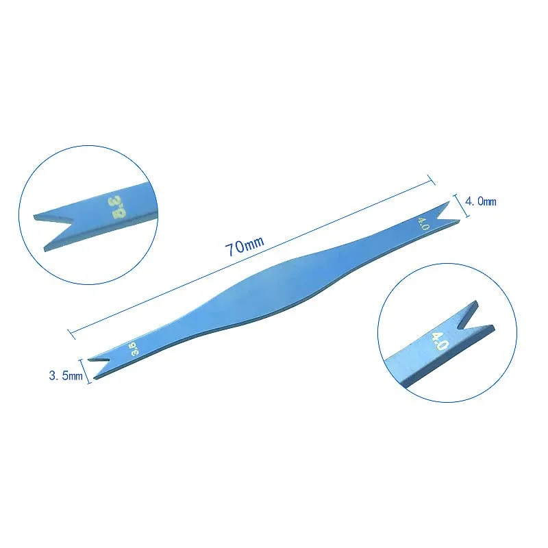 Ophthalmic Braunstein Fixd Caliper Titanium/stainles Steel Autoclavable Eye Instrument