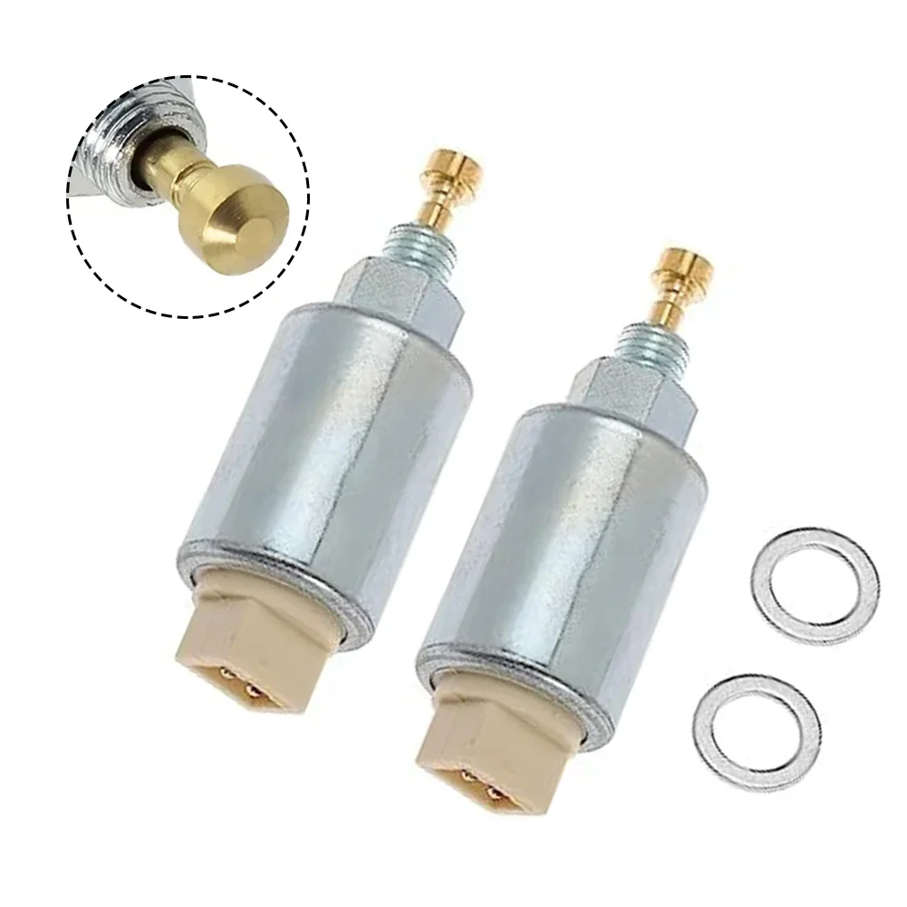 Replace Carburetor 2pcs Replace Part Numbers Silver 499161 Carburetor Fuel Solenoid Valve Fuel Reliable Performance Hot Sale New