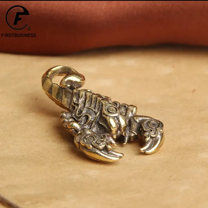 Estatuilla De Escorpión De Latón Macizo Antiguo, Adornos De Decoración De Escritorio, Juguete, Colgante De Escorpius, Accesorios Diy, Regalo — -54%, $0.56 Coupon, from $0.47 – 54% descuento – €0.47