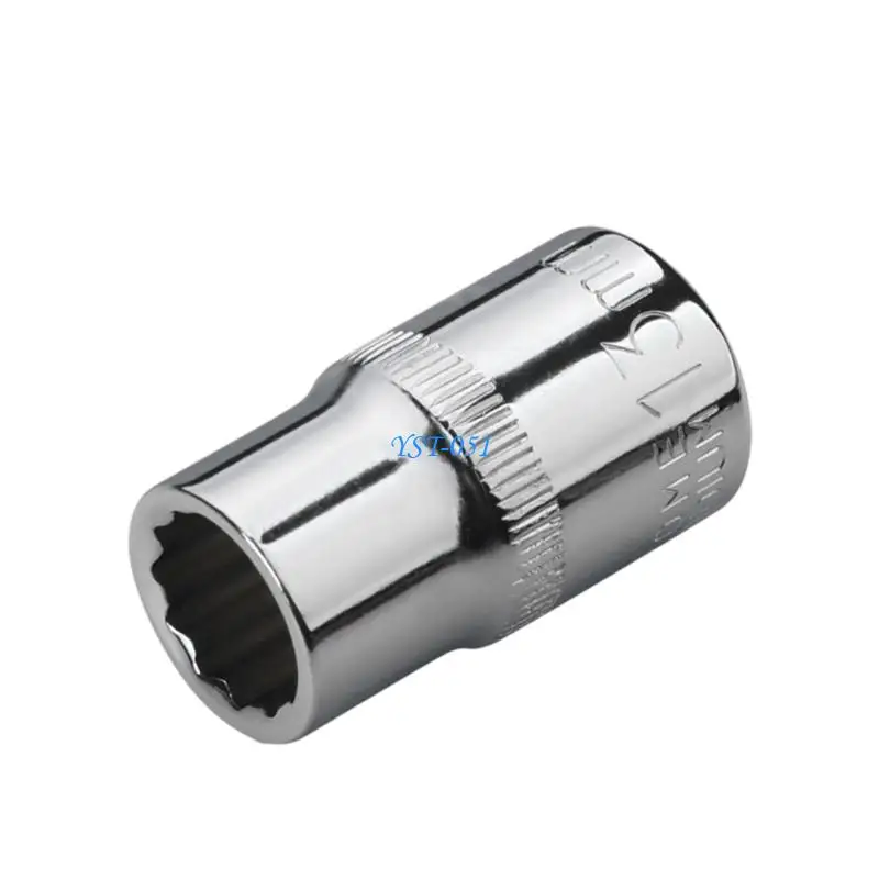 E15A 12 Point Short Socket Head 1/2inch Drive Bit Ratcheting Wrench Adapter Accessories
