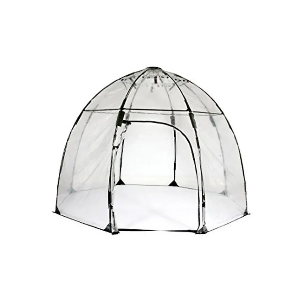 

Haxnicks Garden Sunbubble Greenhouse Adjustable Vents Zipped Doorway Dome Shape Instant Setup Versatile Outdoor Greenhouse