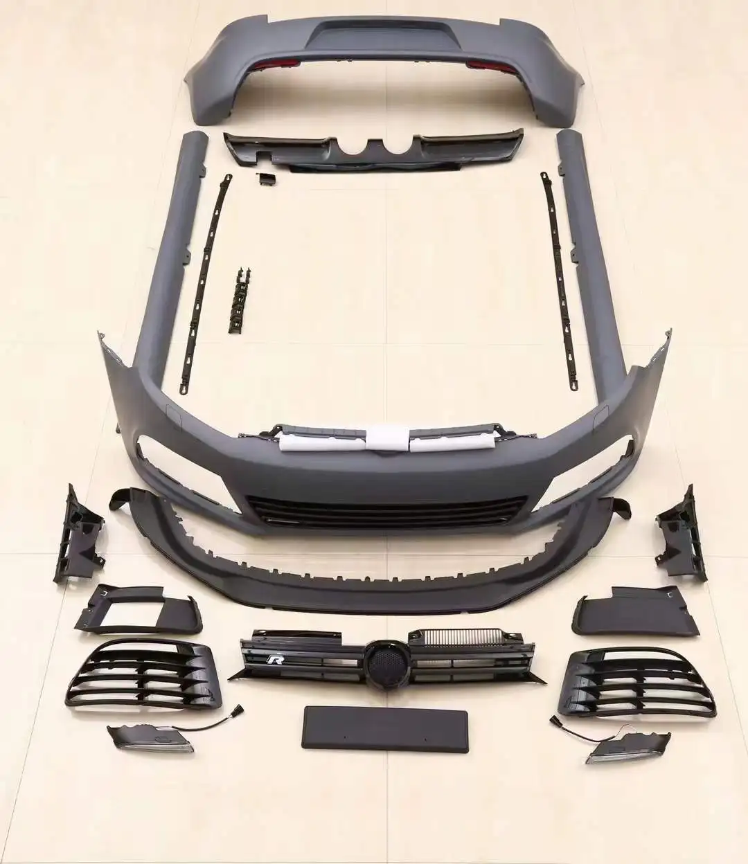 High Quality Auto Part Front Bumper Car Bodykit Full Body Kit  For VW GOLF 6 R20 Car Conversion Bodykit