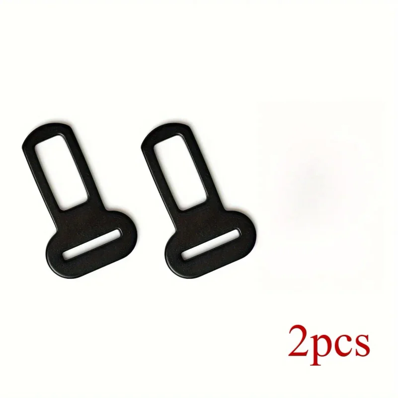 2/4 Pet Seat Belt Adapters - Car Metal Clips for Pet Leashes, Compatible with Truck & Car Seats