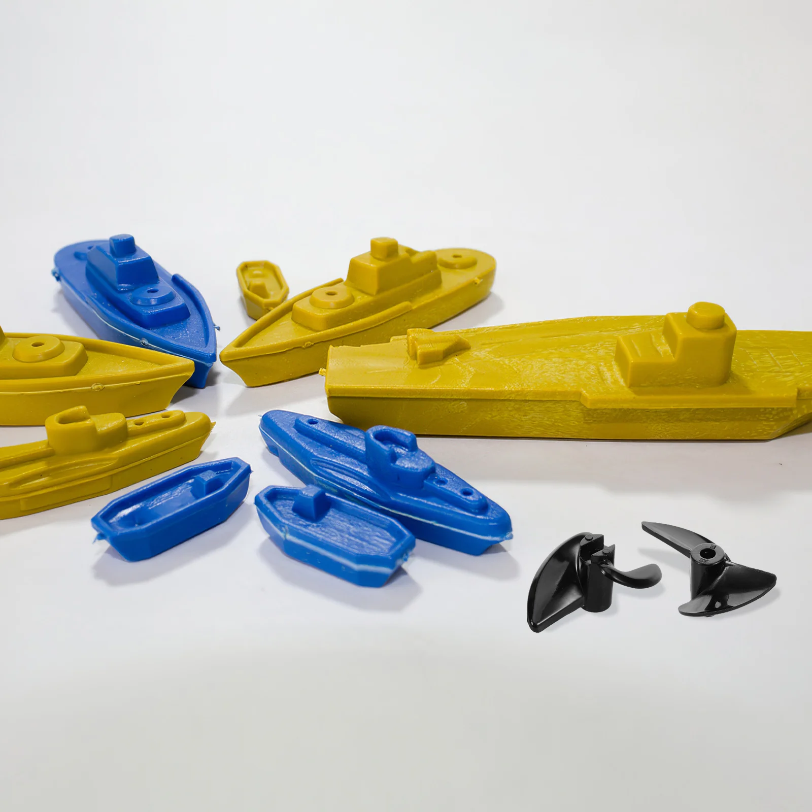 Hélice de bateau électrique semi-sousmerée à 2 pales D32Mm, 2 pièces, haute efficacité, précision Cnc, accessoires de bateau Rc, vitesse plus rapide en plastique