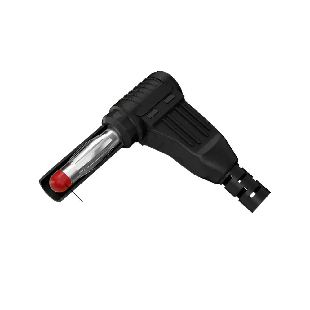 الموز المقبس الرقمية متر اتصال 4 مللي متر الذكور الزاوية اليمنى العزل 4 مللي متر الموز التوصيل الكوع الموز إدراج سلك لحام نوع