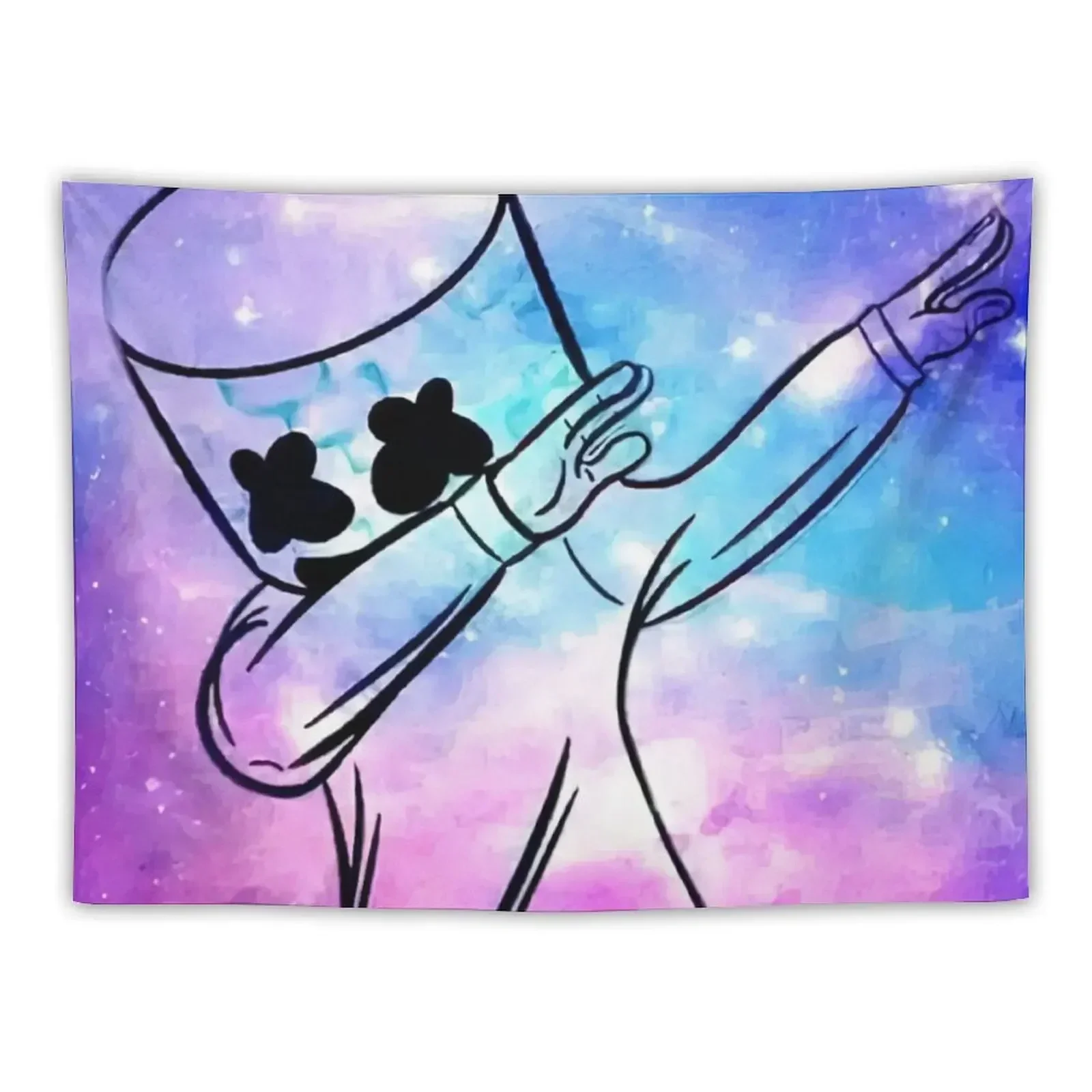 Marshmello - DJ - DAB Tapestry Room Decoration Korean Style Aesthetic Room Decorations Decorations For Room Tapestry