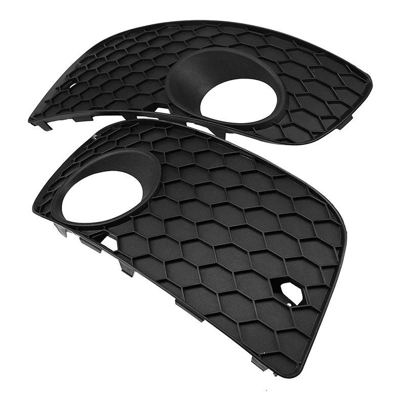 

Ingenious-Front Left + Right Bumper Lower Grill Fog Light Grille Cover For Mk5 Golf 2006-2008